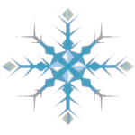 clear snowflake